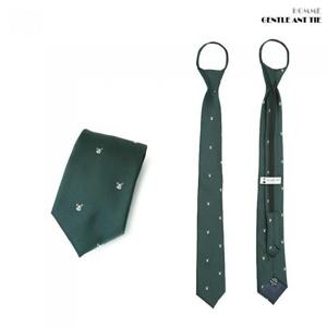 [젠틀안트] 신사정장 패턴 자동넥타이 폭7cm 그린 AT-5723