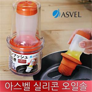 [기타] 아스벨 용기 오일솔/실리콘 김솔/실리콘기름솔