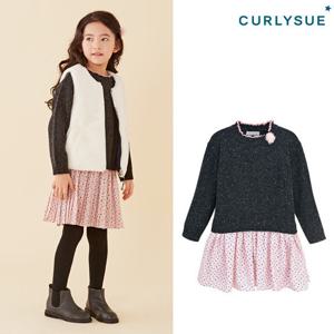 [컬리수] 팝콘 니트원피스 (모혼방) COW0GAOP09 [겨울]