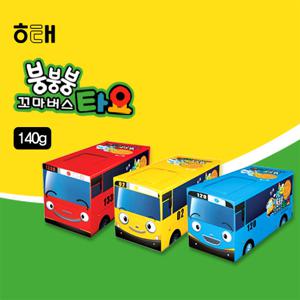 [해태제과] 붕붕붕 꼬마버스 타요(140g) /과자