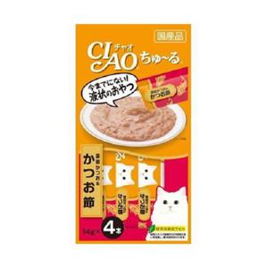 이나바 챠오츄르 가다랑어+가쓰오부시14g 4개입