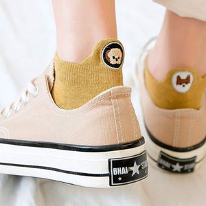 댕댕이 귀여운 캐릭터 양말 10color [인싸 여성 여자 학생 양말]