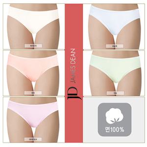 명품속옷 제임스딘 베이직 순면 미디 요일팬티 5종세트_077