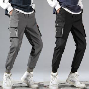 밴딩조거팬츠 포켓 시보리카고바지 IS-PA30