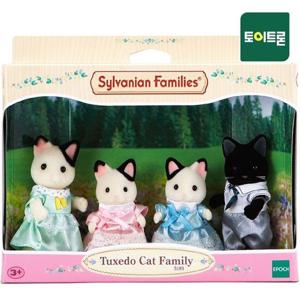 [실바니안패밀리]5181-턱시도 고양이 가족