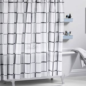 샤워커튼-큐브/PEVA 욕실 커튼 목욕 화장실 가림막