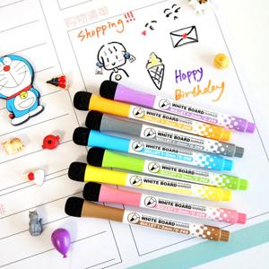 자석 지우개 보드마카 8색 세트 / 화이트보드 마카펜