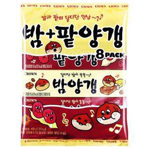 크라운 밤양갱 팥양갱 400g(50gx8개입)
