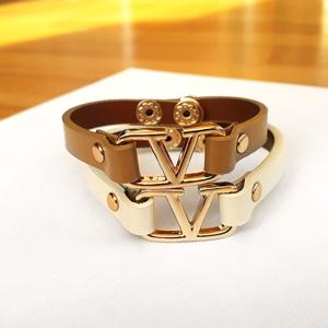 CB2117 럭스 엣지 가죽 팔찌 / 4컬러