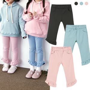 리틀버니 유아동 프릴 샤랄라 팬츠 바스락 스키니 바지 PAN2386