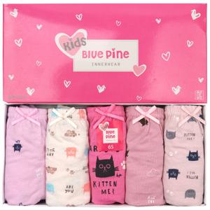 [보비키즈]BP아기고양이 여아삼각팬티 5매