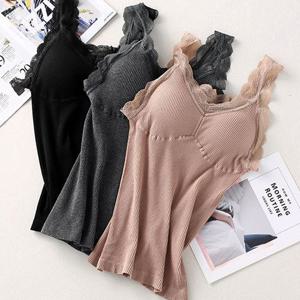 데일리 골지 캡내장 브라 나시탑 브라런닝 레이스나시 레이어드