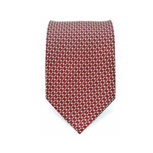 젠틀안트 레드링패턴 실크넥타이CT-261
