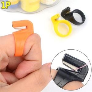 실바늘 부자재 재봉 반지 1P 실 커터 쪽가위 반지