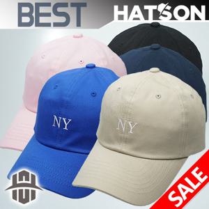 [햇츠온]HatsON 여자 남자 소프트 볼캡 야구 모자 H1-1101 AA