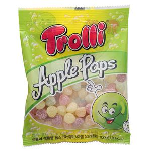 트롤리 애플향 팝스 젤리 100g