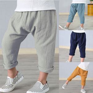 [엠케이] 린넨 쿨 유아바지(80-110) 204389