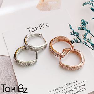 [타키비즈] 프레지스 큐빅 귀걸이