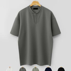 [엠엔씨][MNC] 오버핏헨리넥 분또 반팔티 (MDST063SO)