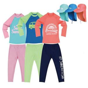 [아이스샌드]아이스샌드 아동래쉬가드/워터레깅스/플랩캡