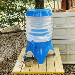 Buck703 캠핑 접이식 수도꼭지용 물통9.5L