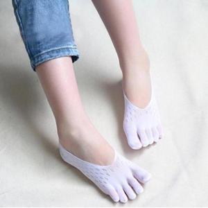 [시스터즈] 여성용 신축성 좋은 실리콘 발가락 덧신