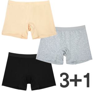 여성 드로즈 사각팬티 3매 구매시 1매증정