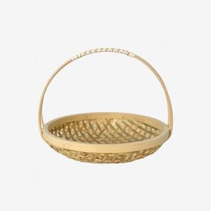 [박씨상방] 대나무 원형 손잡이 튀김바구니 20센티T