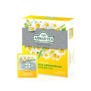 아마드 캐모마일 레몬그라스 허브티 100티백