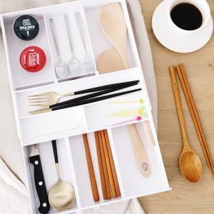 싱크대 서랍 수저포크 정리 슬라이드 커트러리 트레이