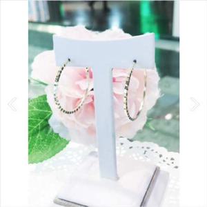 미니골드 14K 컷팅파이프링 귀걸이 ENBM4153 ENBM4155