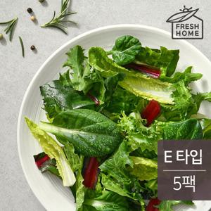 [랭킹닭컴] 프레쉬홈 이지 샐러드 E타입 90gx5팩(450g)