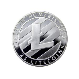 HDTOP 기념주화 가상화폐 라이트코인 실버 HT-COIN004