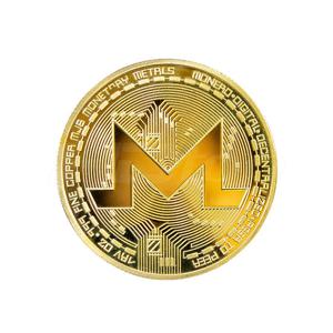 HDTOP 기념주화 가상화폐 모네로코인 골드 HT-COIN009