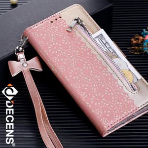 데켄스 아이폰12프로 아이폰12 가죽 지갑 레이스 케이스 M662