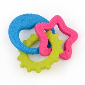애견용 토이 치발기 강아지장난감 고리형 물기놀이 3p