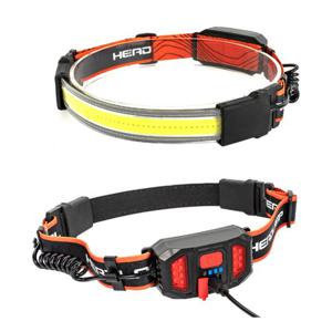 [유와이레드]유와이레드 250루멘 충전식 3LED 270도 헤드랜턴