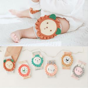 [엠케이] 사자 곰 토끼 매쉬 미끄럼방지 유아무릎보호대 204478