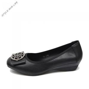 SNL 여성 발레리나 장식플랫로퍼 SWM21024 블랙 3CM