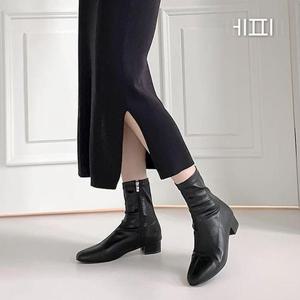 [에피소드블랑] 여자 회사원 가을 정장앵클부츠 3.5cm