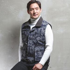 KSK 219 겨울 밀리터리 얼룩이 작업복 조끼 회사단체  근무