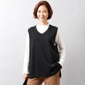 빅사이즈사랑해요 3300L110 언발 심플 베스트 WW