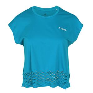 아디다스 여성 크롭 반팔 티셔츠 매장판 - FI2408