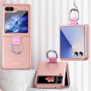 갤럭시Z플립7 7FE 6 5 4 3 제트지 무광택 핑거링 하드 케이스