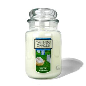 양키캔들 자캔들 라지자 대 클린 코튼 623g