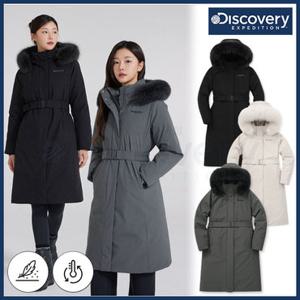 [백화점]디스커버리 24FW 겨울 이월/할인 여성 루이크 구스다운프리미엄롱패딩점퍼/코트형롱파카 DXMIA DWDJ9B046