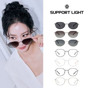 서포트라이트 INK 잉크 티타늄 폴리곤 선글라스