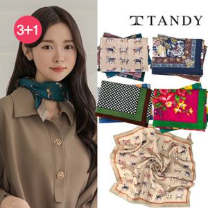 [탠디] 홀리플라워/면 손수건/가을패턴스카프 (3개구매시 1개증정) 신상
