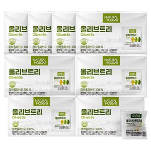 네츄럴올가 지중해 올리브트리 오일 캡슐 8박스(112포*3캡슐)