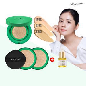 이지듀 기미쿠션 멜라 비 토닝 앰플 쿠션 모라 패키지 본품1개 리필2개 24K 골드앰플 4ml*1